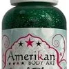 Amerikan Body Art Liquid Bling Emerald Green -Glitter Winkel amerikan body art liquid bling emerald green