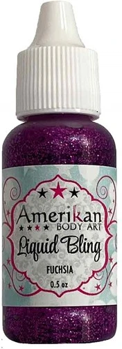 Amerikan Body Art Liquid Bling Fuchsia