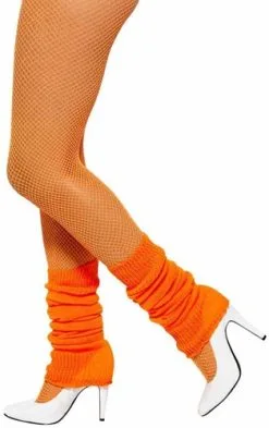 Smiffy's Beenwarmers Neon Oranje
