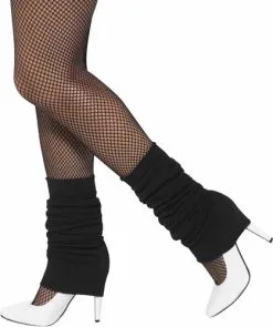 Smiffy's Beenwarmers Zwart