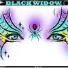 ShowOffs Body Art Black Widow Masker Schmink Sjabloon