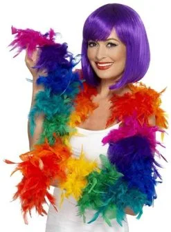 Smiffy's Boa Regenboog Deluxe 80 Gram