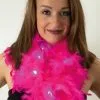 Party Xplosion Boa Roze Met Led Verlichting