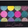 Brights Palette Pressed Glitter Vani Cosmetics 2 Brights Palette Pressed Glitter Vani Cosmetics -Glitter Winkel brights palette pressed glitter vani cosmetics