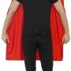 Smiffy's Cape Met Masker Unisex Rood