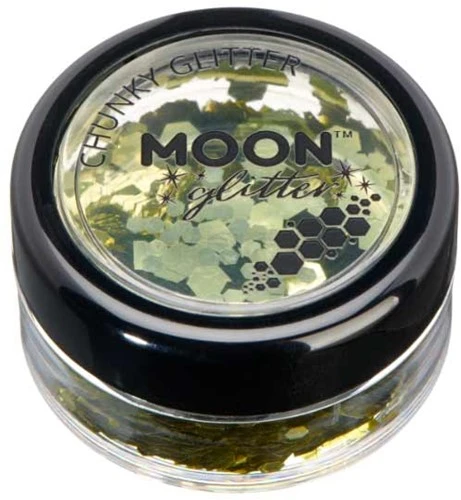 Moon Creations Chunky Glitter Classic Goud 3 Moon Creations Chunky Glitter Classic Goud