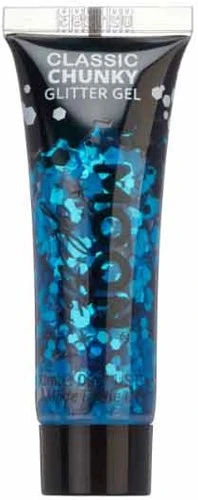 Moon Creations Chunky Glitter Gel Classic Blauw