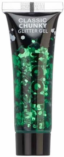 Moon Creations Chunky Glitter Gel Classic Groen 3 Moon Creations Chunky Glitter Gel Classic Groen