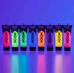 Moon Creations Chunky Glitter Gel Neon Blauw -Glitter Winkel chunky glitter gel neon blauw 3