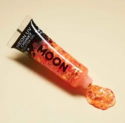Moon Creations Chunky Glitter Gel Neon Oranje
