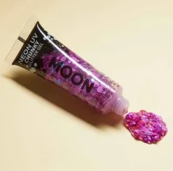 Moon Creations Chunky Glitter Gel Neon Paars