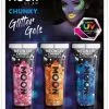 Moon Creations Chunky Glitter Gels Neon Roze Oranje Blauw