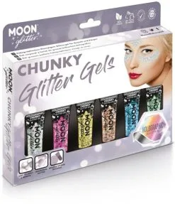 Moon Creations Chunky Glitter Gels Voordeelset