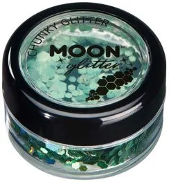 Moon Creations Chunky Glitter Holographic Groen