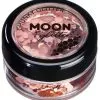 Moon Creations Chunky Glitter Holographic Rose Goud -Glitter Winkel chunky glitter holographic rose goud