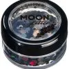 Moon Creations Chunky Glitter Holographic Zwart