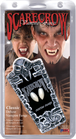 Scarecrow Vampire Fangs Classic Deluxe Vampier Tanden
