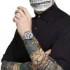 Smiffy's Dag Van De Dood Tattoo Arm Sleeves -Glitter Winkel dag van de dood tattoo arm sleeves