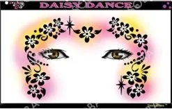 ShowOffs Body Art Daisy Dance Masker Schmink Sjabloon
