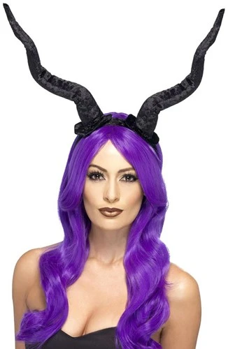Smiffy's Demon Haarband Hoorns 3 Smiffy's Demon Haarband Hoorns