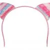 Party Xplosion Diadeem Kattenoortjes Glitter Roze En Blauw