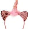 Party Xplosion Diadeem Unicorn Glitter Roze