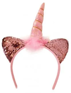 Party Xplosion Diadeem Unicorn Glitter Roze