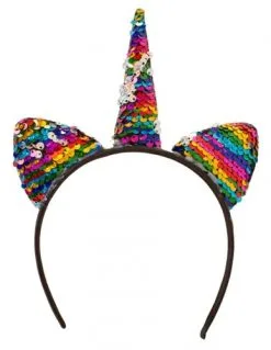 Party Xplosion Diadeem Unicorn Regenboog Pailletten