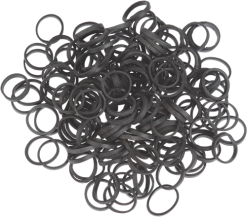 Sibel Elastiekjes Zwart 500 Stuks