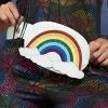 Smiffy's Festival Heuptasje Regenboog