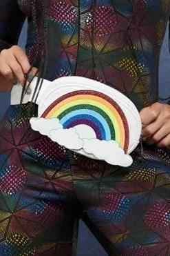 Smiffy's Festival Heuptasje Regenboog