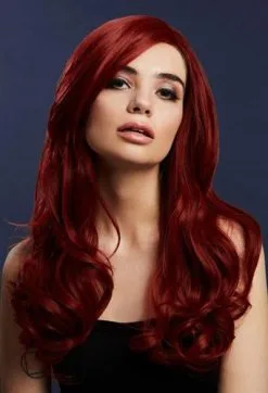 Fever Khloe Pruik True Blend Ruby Red