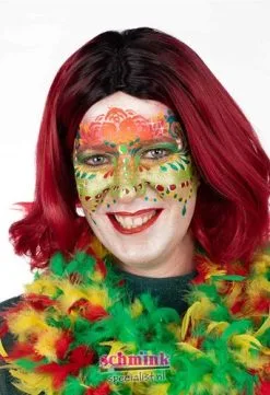 Fever Kourtney Pruik Two Toned Blend Ruby Rood -Glitter Winkel fever kourtney pruik two toned blend ruby rood 2