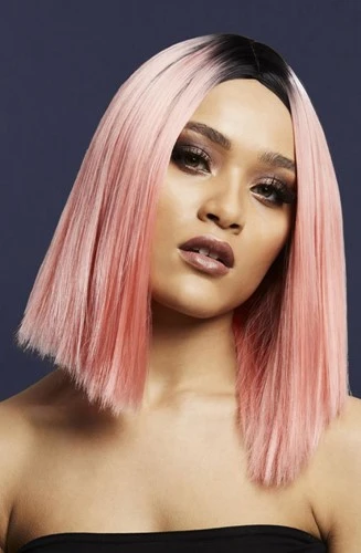 Fever Kylie Pruik Two Toned Blend Koraal Roze 3 Fever Kylie Pruik Two Toned Blend Koraal Roze