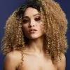 Fever Lizzo Pruik Caramel -Glitter Winkel fever lizzo pruik caramel