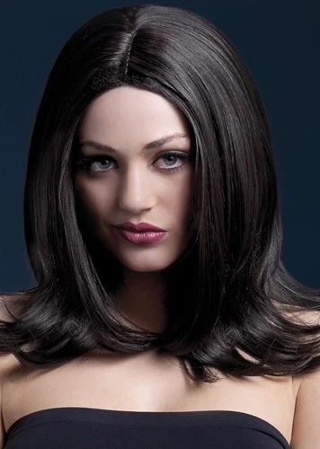 Fever Sophia Pruik Bruin 3 Fever Sophia Pruik Bruin