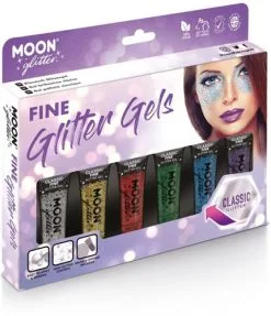 Moon Creations Fine Glitter Gels Voordeelset