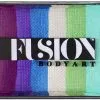 FUSION BODY ART Fusion Rainbow Cake Mermaid Dreams 50 Gram 2 FUSION BODY ART Fusion Rainbow Cake Mermaid Dreams 50 Gram -Glitter Winkel fusion rainbow cake mermaid dreams 50 gram