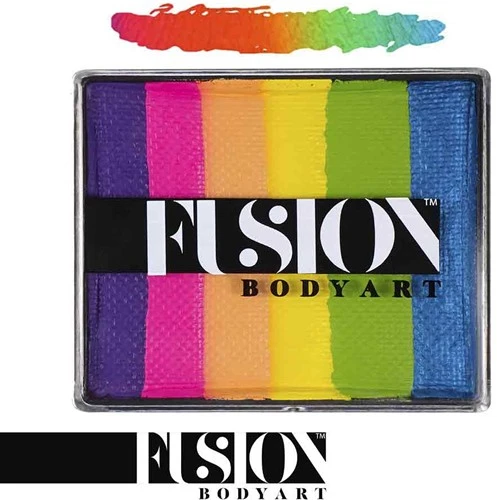 FUSION BODY ART Fusion Rainbow Cake Unicorn Sparks 50 Gram 4 FUSION BODY ART Fusion Rainbow Cake Unicorn Sparks 50 Gram - Afbeelding 2