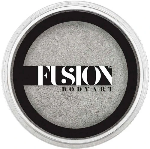 FUSION BODY ART Fusion Schmink Pearl Metallic Silver 32 Gram 3 FUSION BODY ART Fusion Schmink Pearl Metallic Silver 32 Gram