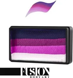 FUSION BODY ART Fusion Splitcake Schmink Rich Orchid 30 Gram -Glitter Winkel fusion splitcake schmink rich orchid 30 gram 2