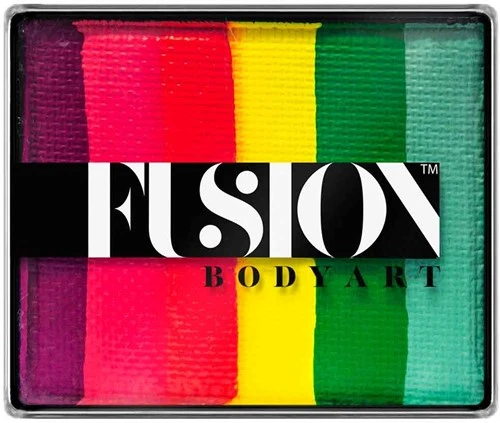 FUSION BODY ART FX Fusion Rainbow Cake Unicorn Party UV 50 Gram 3 FUSION BODY ART FX Fusion Rainbow Cake Unicorn Party UV 50 Gram
