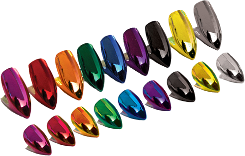 Scarecrow Vampire Fangs Glam Deluxe Vampier Tanden Paars 4 Scarecrow Vampire Fangs Glam Deluxe Vampier Tanden Paars - Afbeelding 2