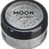 Moon Creations Glitter Shaker Holographic Zilver