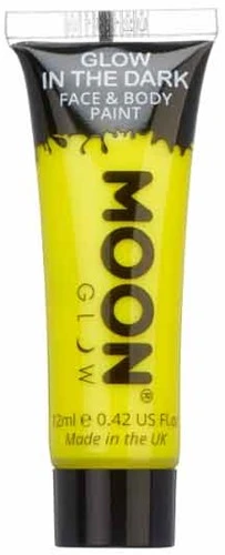 Moon Creations Glow In The Dark Face En Body Paint Geel