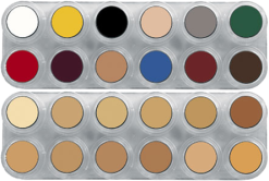 Grimas Crème Make-up Pure Palet K(B+V)