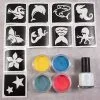 Grimas Glittertattoo Set Aqua -Glitter Winkel grimas glittertattoo set aqua