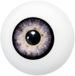 Grimas Kunststof Oog Grijs