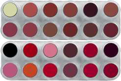 Grimas Lipstick (Pure) LK (LB+LF) Palet