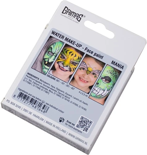 Grimas Schminkset Mania 4 Grimas Schminkset Mania - Afbeelding 2